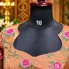 embroidered floral blouse on mannequin embroidered floral blouse on mannequin