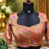 embroidered rose blouse display embroidered rose blouse display