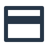 Contact bank card 2 line